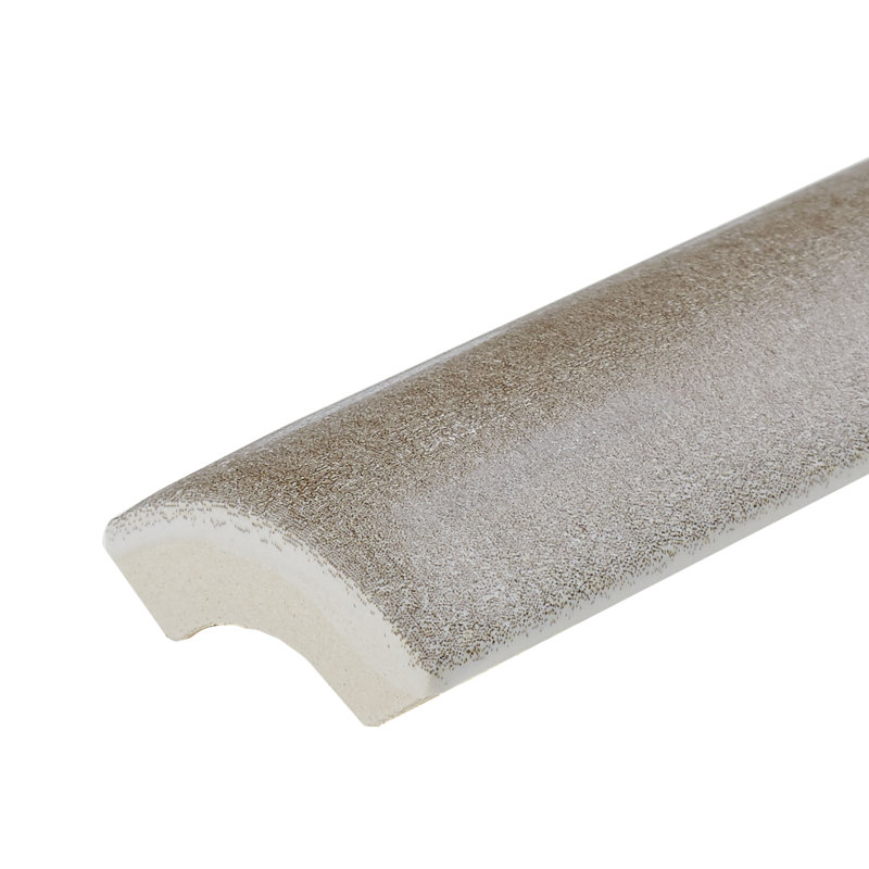 Itona Tile 6" x 1" Ceramic Quarter Round Tile Trim in Gray Wayfair